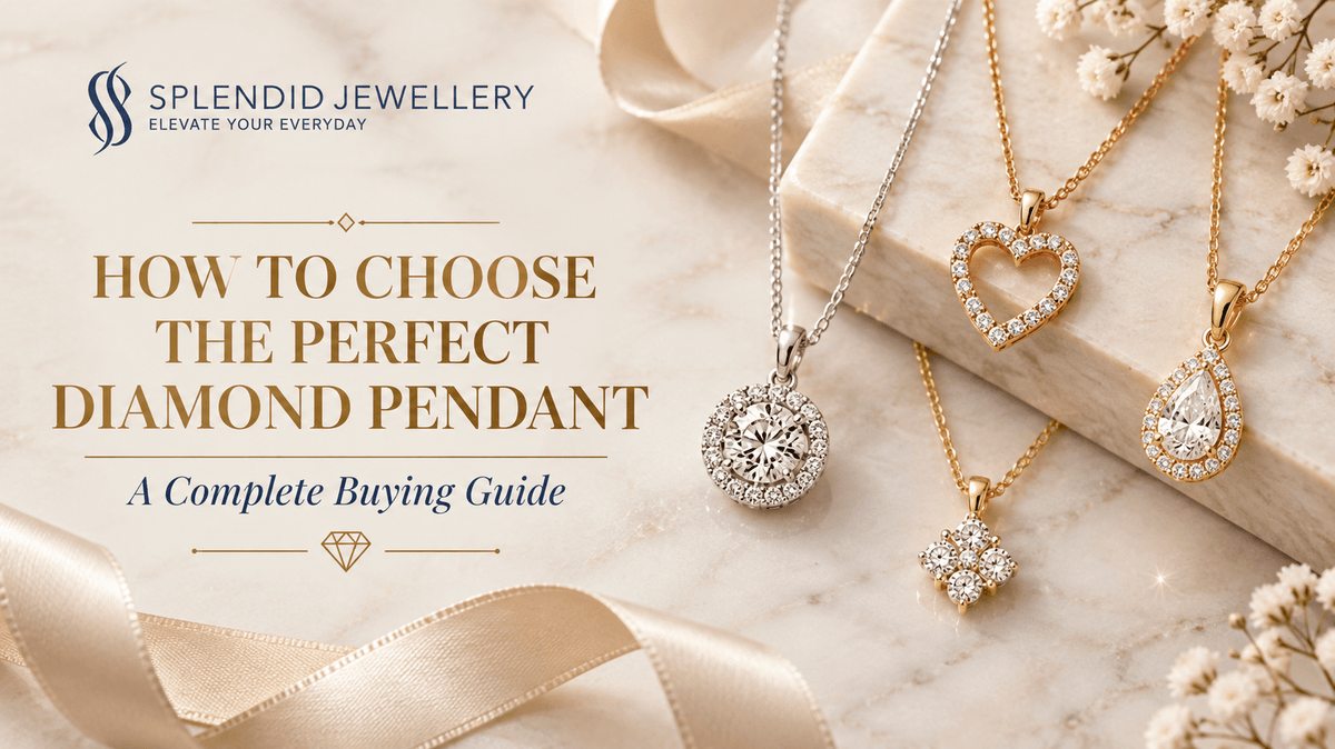 How to Choose the Perfect Diamond Pendant: A Complete Buying Guide - Splendid Jewellery