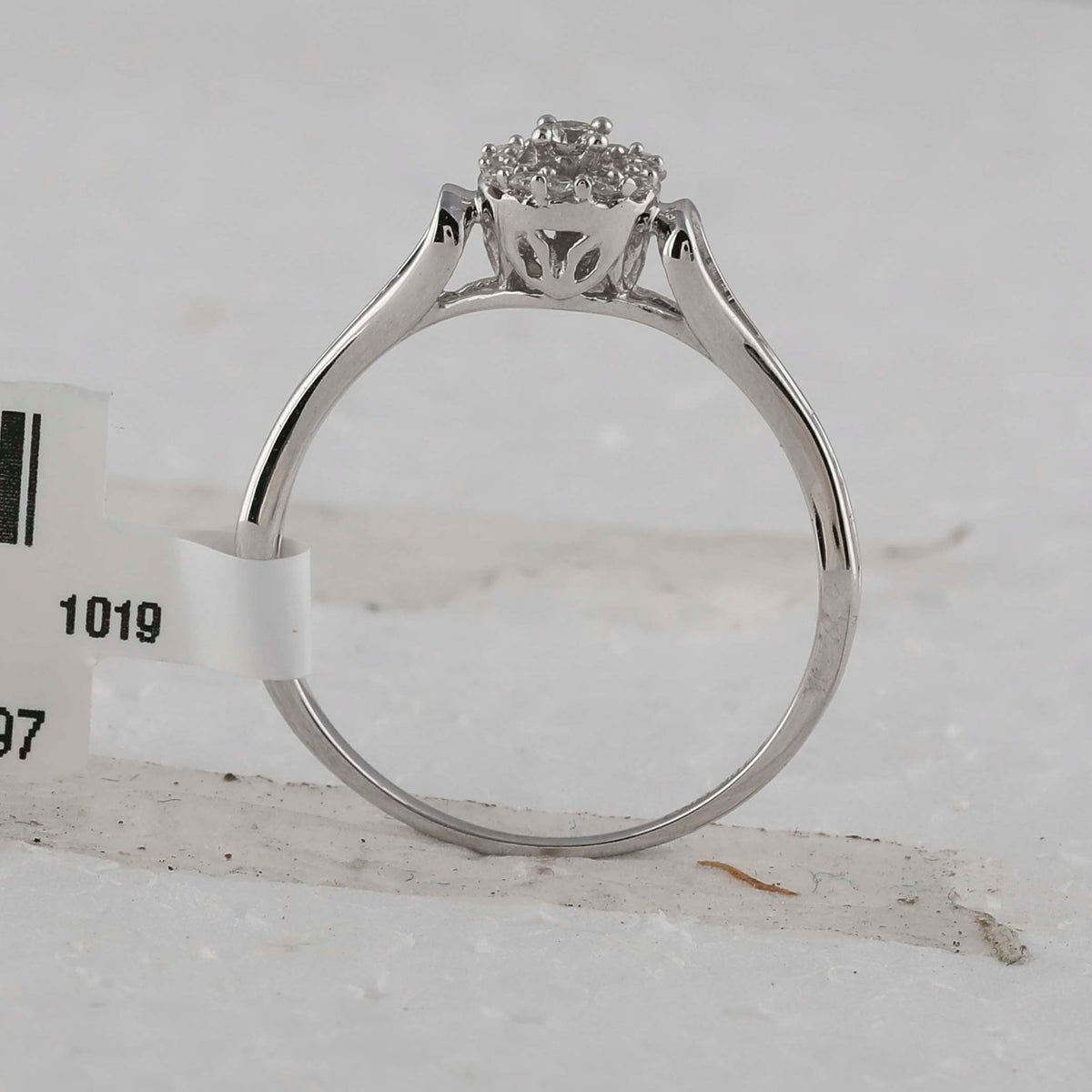 10K White Gold Round Diamond Women's Solitaire Bridal Wedding Engagement Ring 1/10 Cttw - Splendid Jewellery