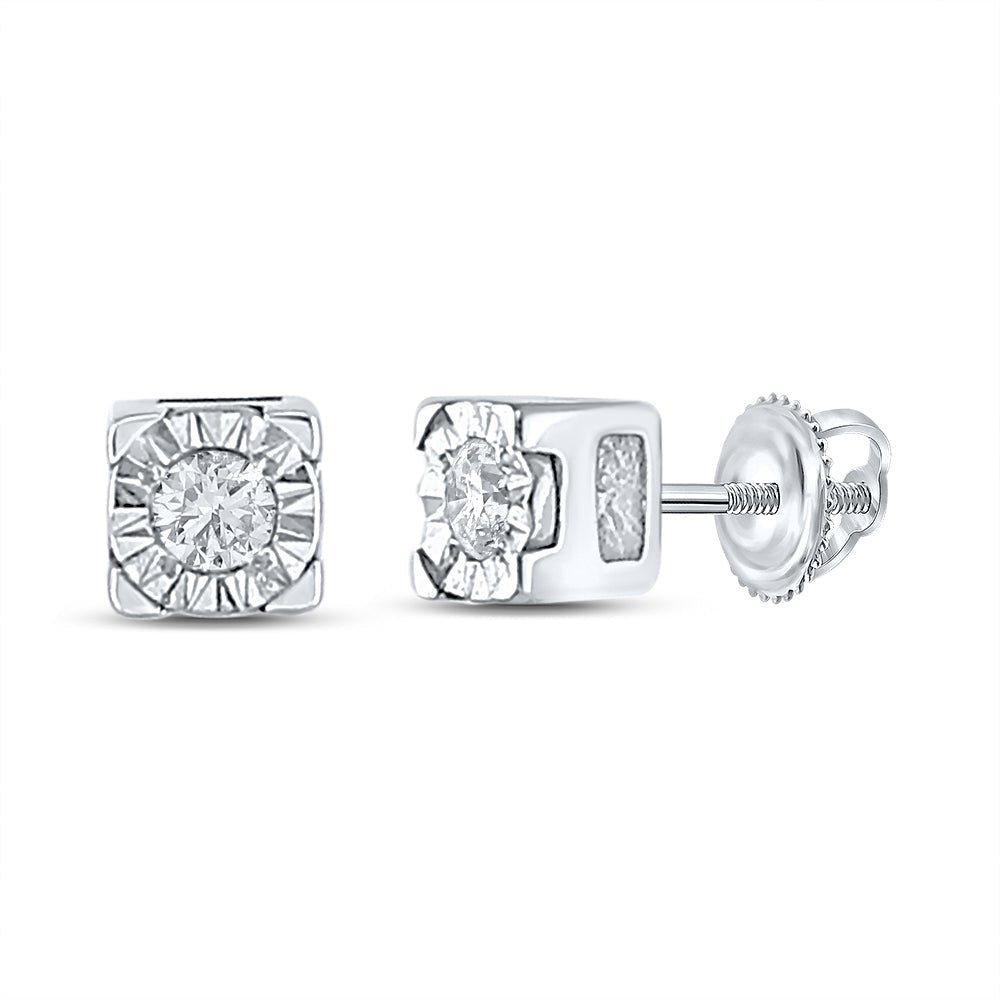 Sterling Silver Luxury Diamond Earrings Gift Edition - Splendid Jewellery