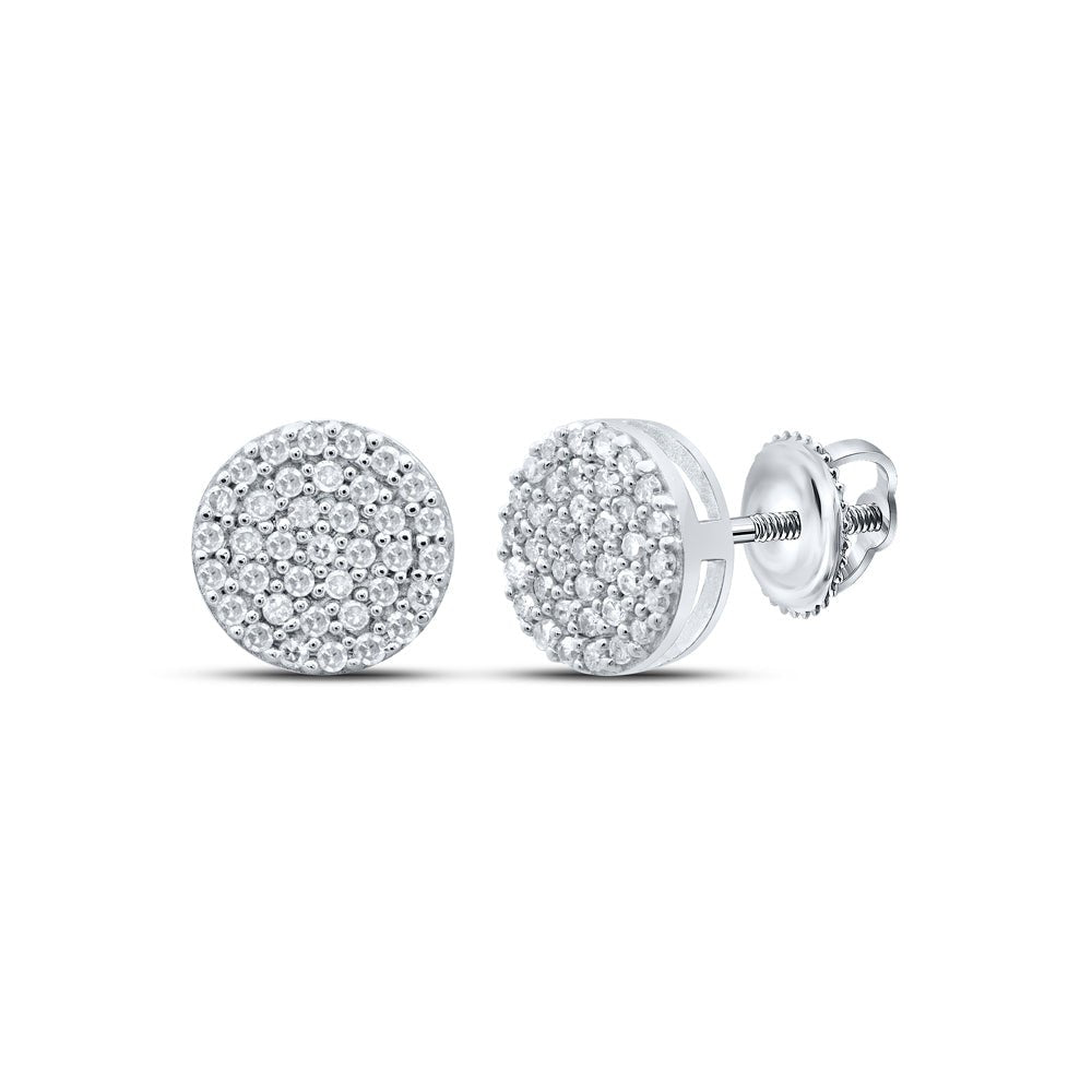 Sterling Silver Elegant Earrings with Diamond Gift Edition - Splendid Jewellery