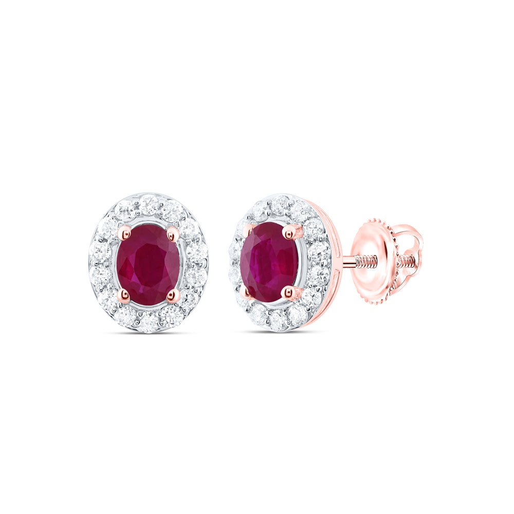 Ruby Fine Jewellery Stud Earrings - Splendid Jewellery