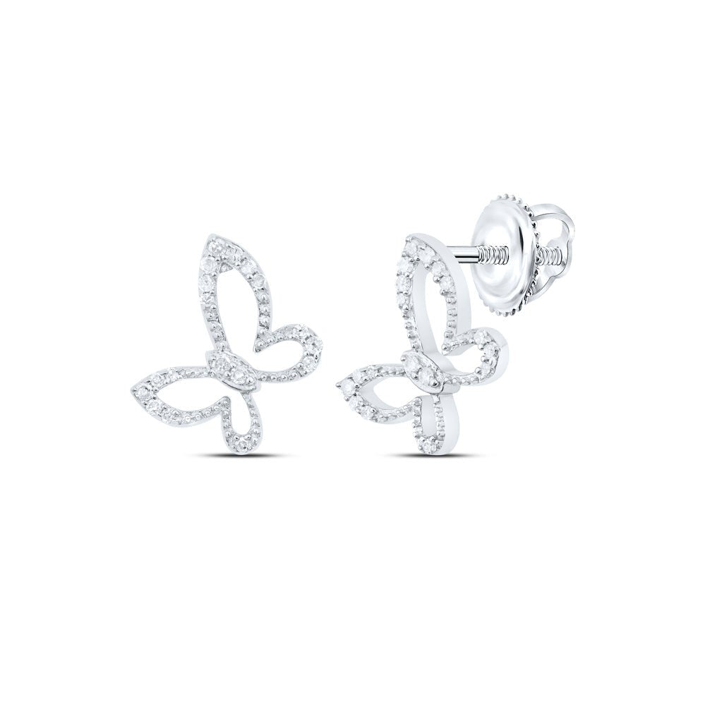Sterling Silver Gift - Ready Diamond Earrings - Splendid Jewellery