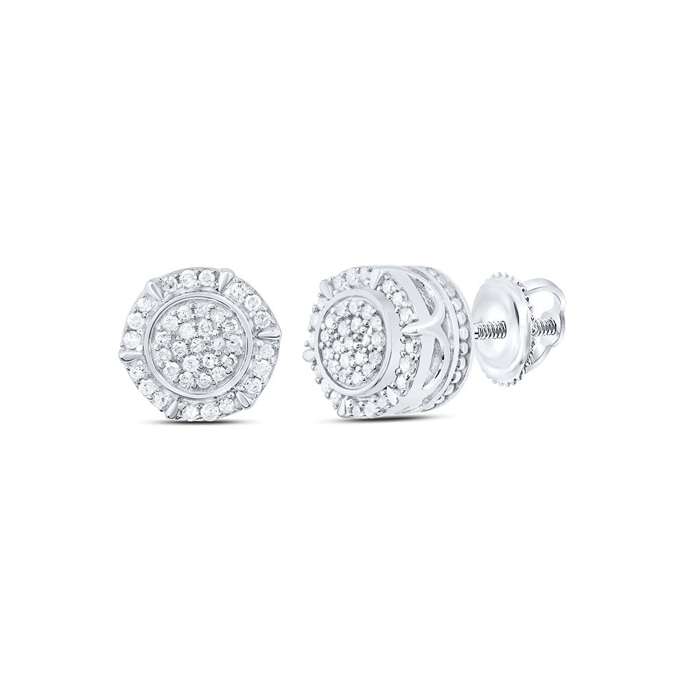 Sterling Silver Luxury Diamond Earrings Gift Edition - Splendid Jewellery