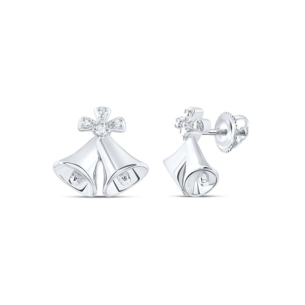 Diamond Earrings 1/20 Cttw - Splendid Jewellery