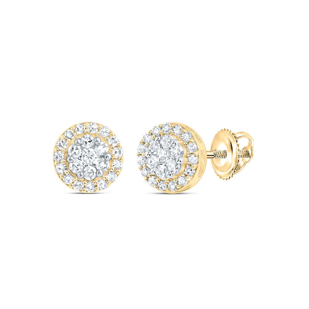 Diamond Stud Earrings in 10K Yellow Gold Gift Edition - Splendid Jewellery