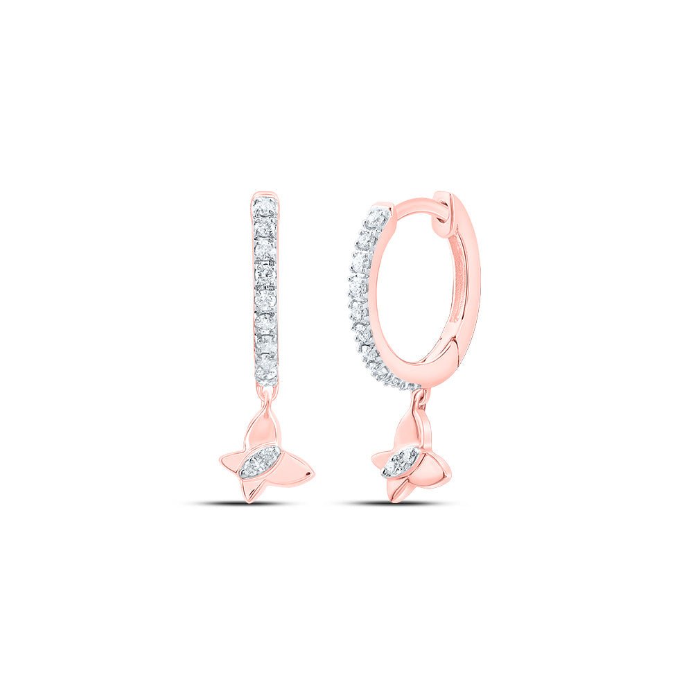 Diamond Earrings 1/10 Cttw - Splendid Jewellery