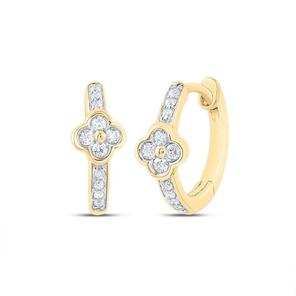 Diamond Fine Jewellery Hoop Earrings with Fine Detail - Splendid Jewellery