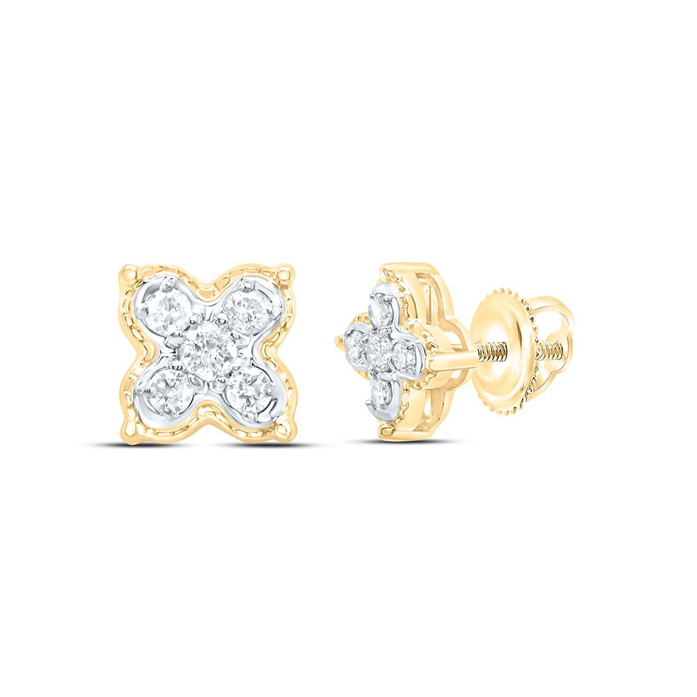 Diamond Stud Earrings 1/6 Cttw - Splendid Jewellery