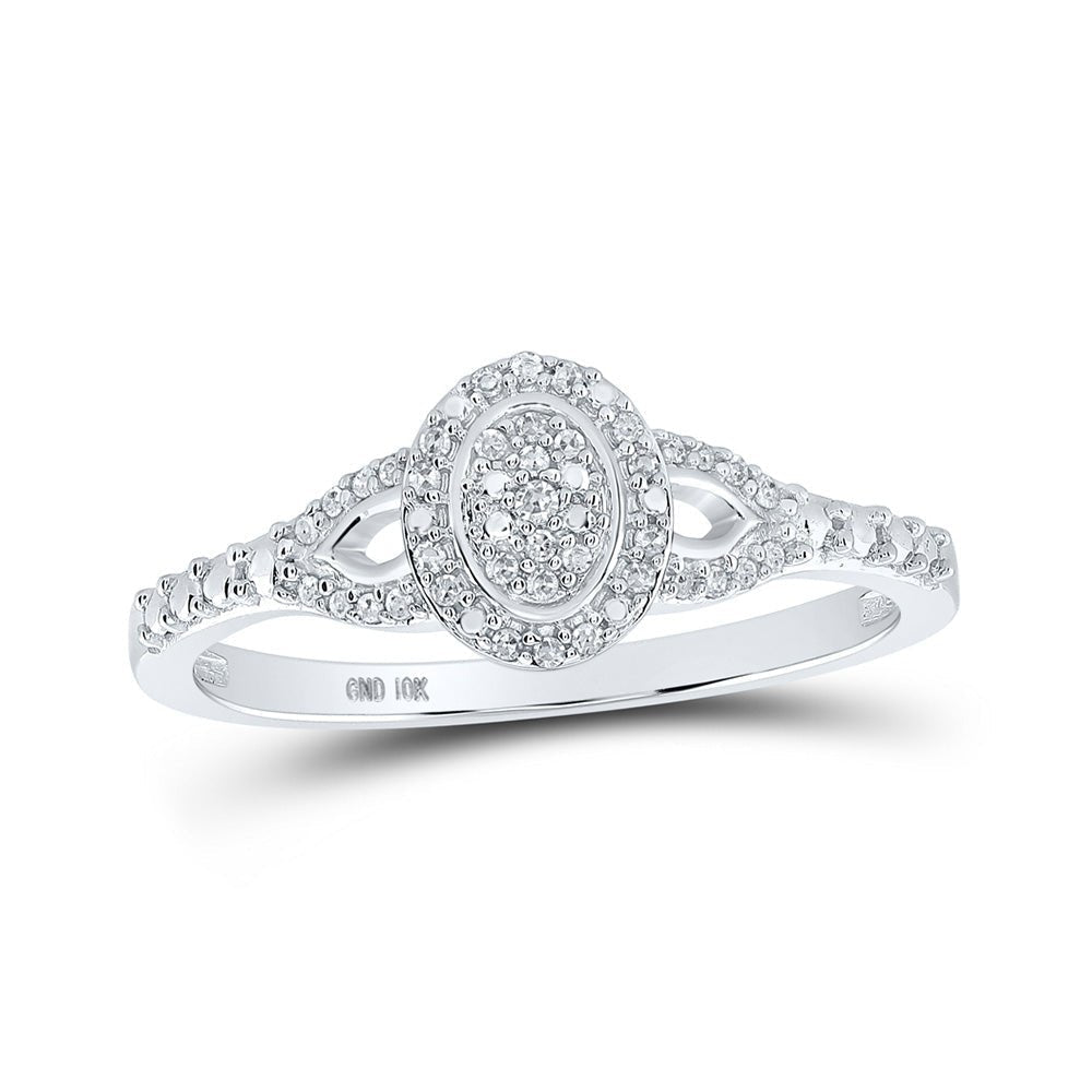 Captivating Brilliance Diamond Cluster Ring - Splendid Jewellery