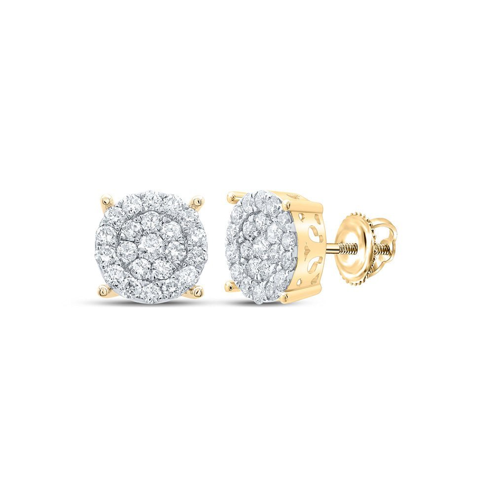 Captivating Cluster Brilliance Earrings - Splendid Jewellery