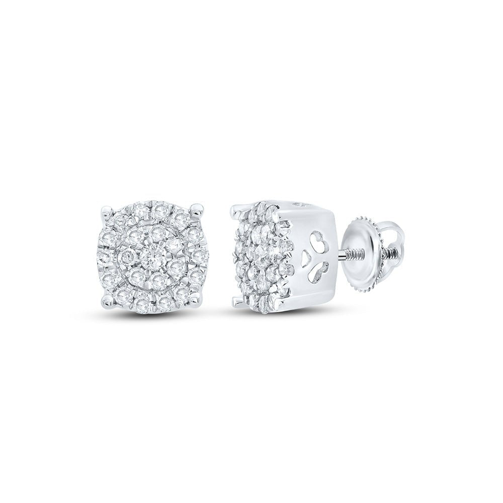 Captivating Cluster Brilliance Earrings - Splendid Jewellery