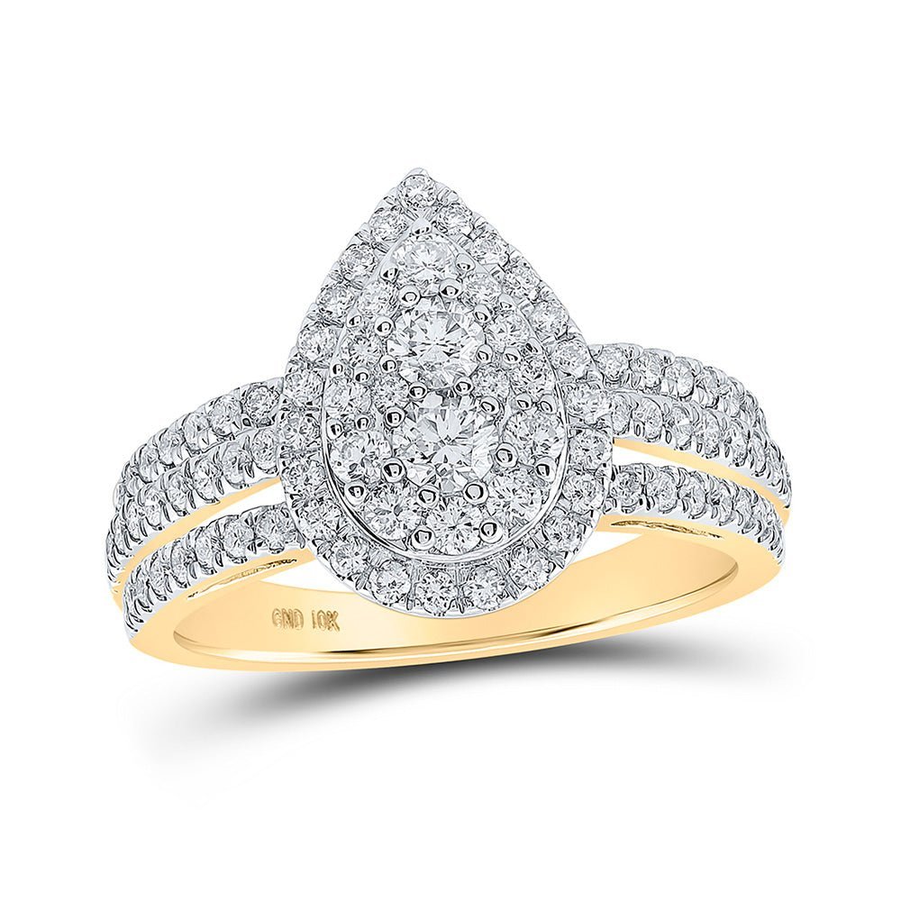 Captivating Cluster of Brilliance Ring - Splendid Jewellery