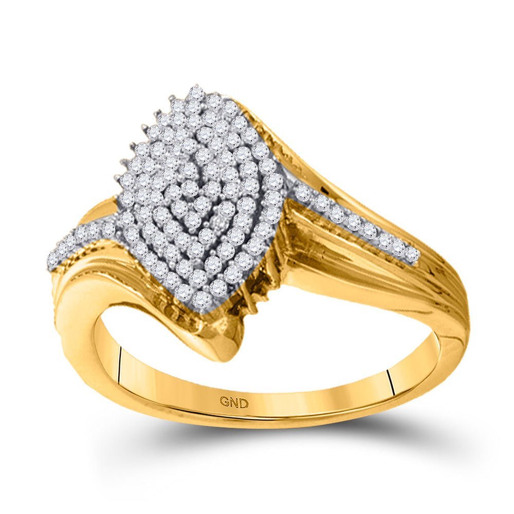 Captivating Cluster of Brilliance Ring - Splendid Jewellery