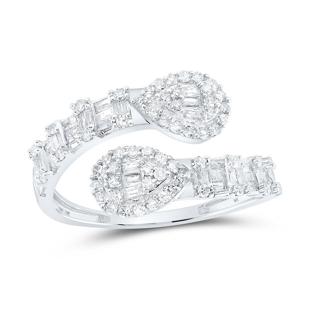 Captivating Diamond Elegance White Gold Band Ring - Splendid Jewellery
