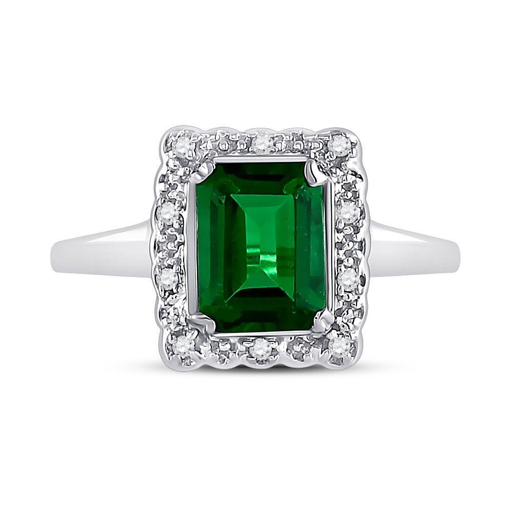 Captivating Emerald Elegance Ring - Splendid Jewellery