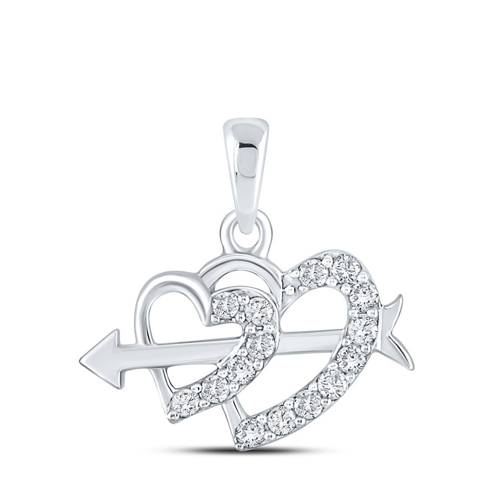 Captivating Love Connection Diamond Pendant - Splendid Jewellery