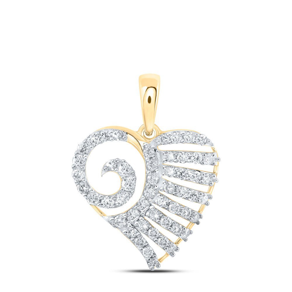Captivating Love's Embrace Diamond Pendant - Splendid Jewellery