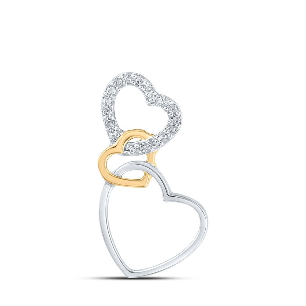 Captivating Love's Embrace Diamond Pendant - Splendid Jewellery