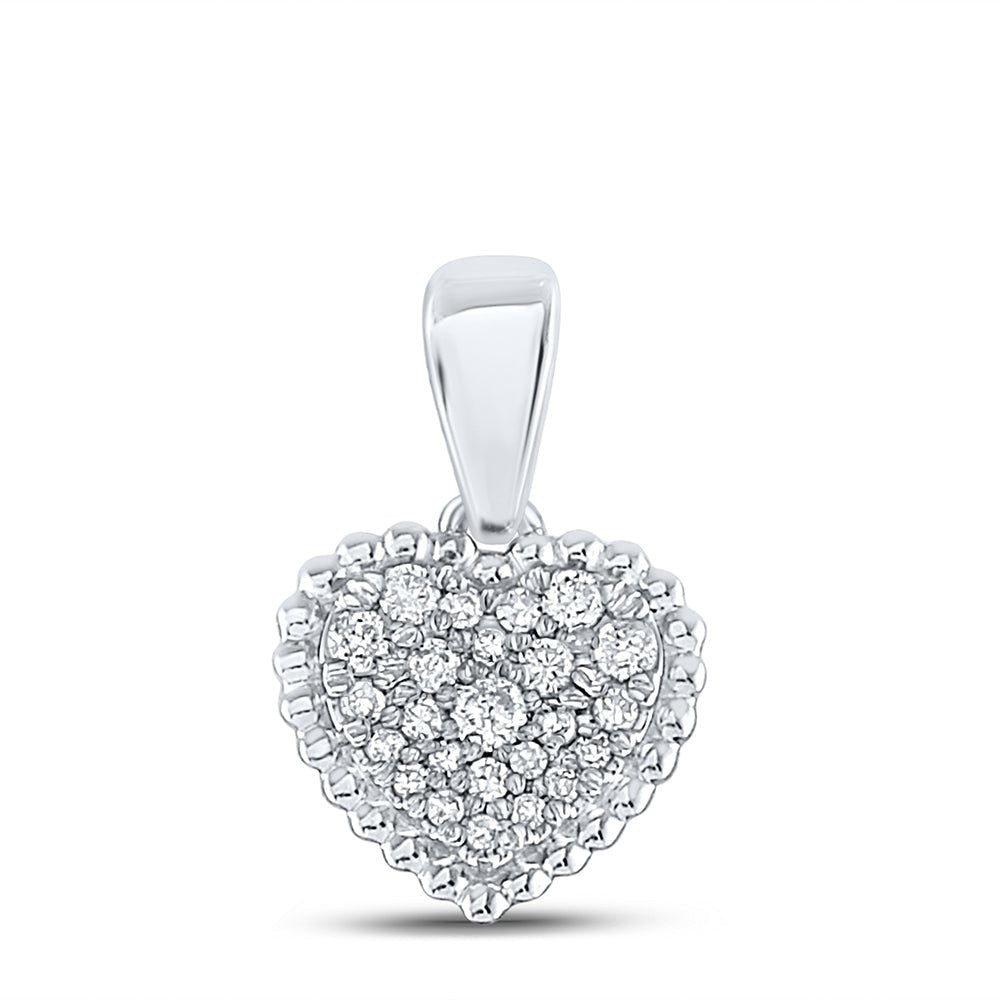 Captivating Love's Embrace Diamond Pendant - Splendid Jewellery