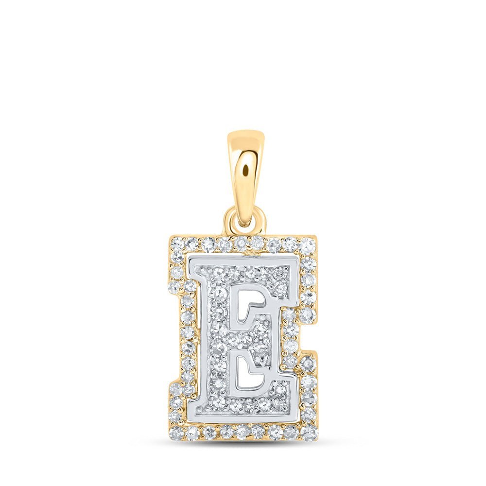 Elegant Gold & Diamond Initial Pendant - Personalized Luxury Jewelry - Splendid Jewellery