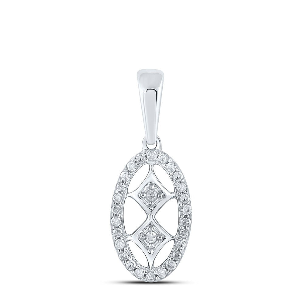 Elegant Romance Diamond Pendant - Splendid Jewellery