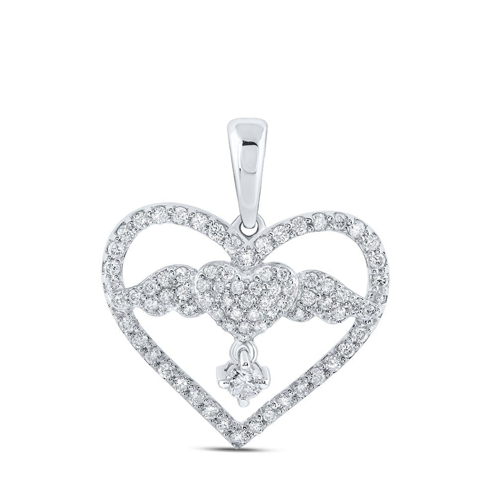 Enchanted Angelic Love Diamond Pendant - Splendid Jewellery