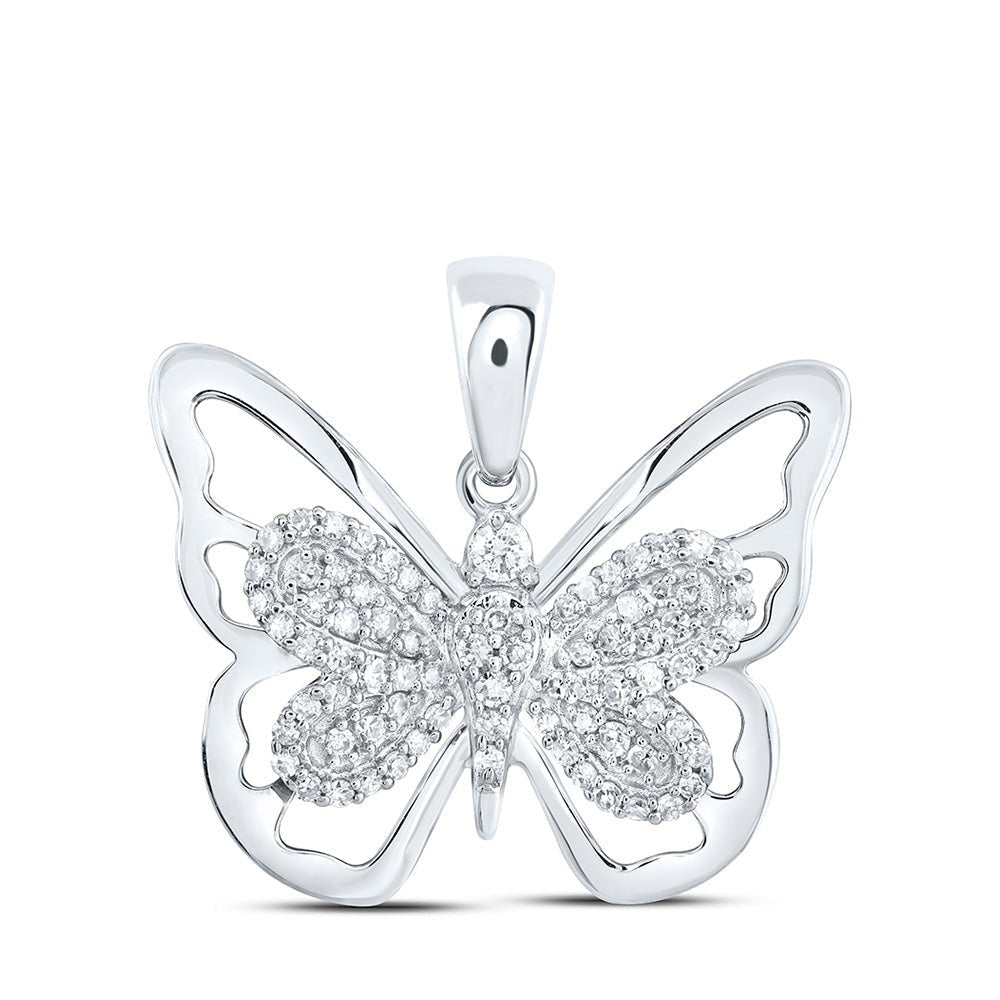 Enchanted Wings Diamond Pendant - Splendid Jewellery