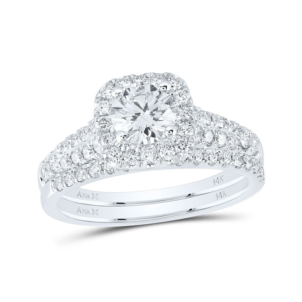 Enchanting Emerald Brilliance Wedding Ring Set - Splendid Jewellery