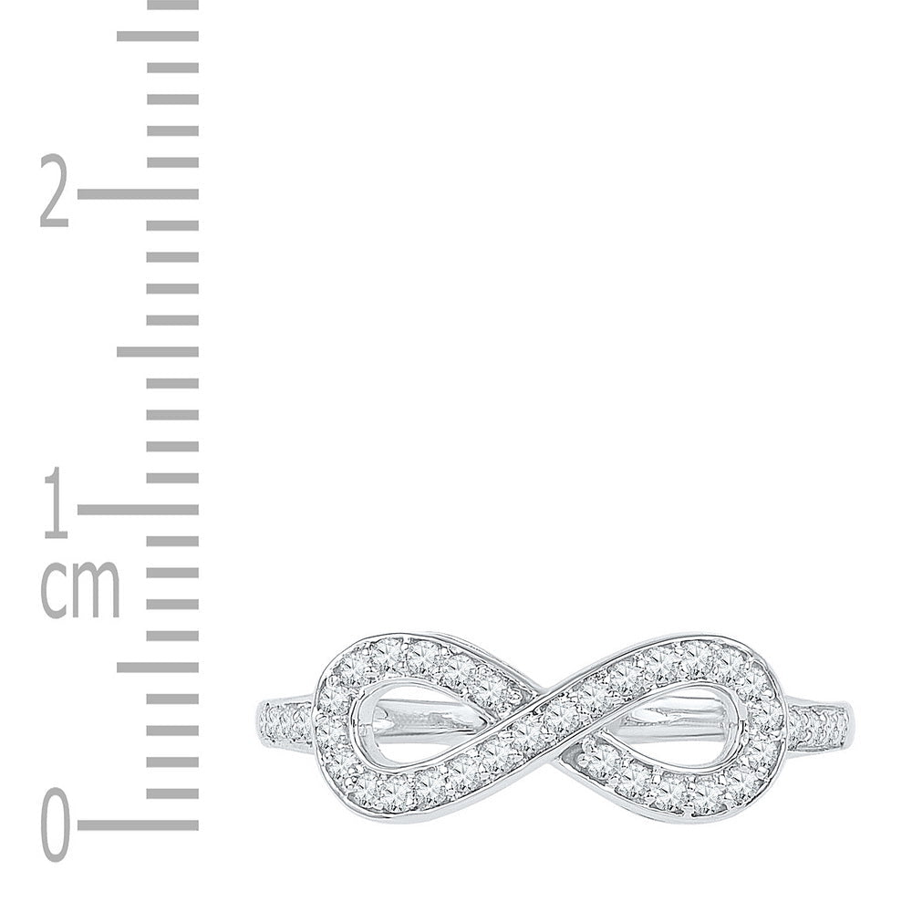 Eternal Brilliance Diamond Infinity Ring - Splendid Jewellery