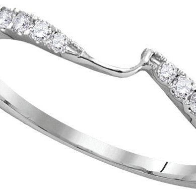 Eternal Love 14kt White Gold Diamond Wedding Ring Band Set - Splendid Jewellery