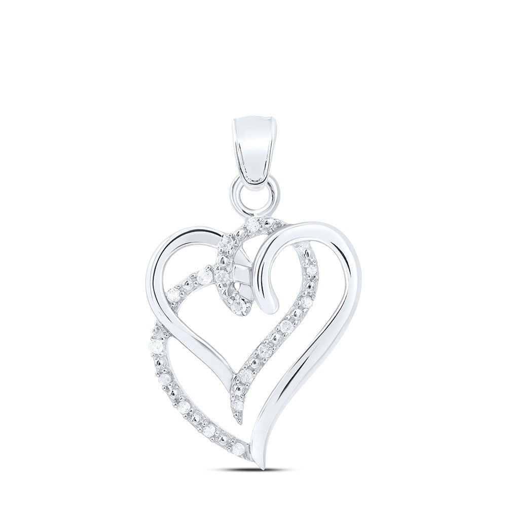 Eternal Love Diamond Heart Pendant - Splendid Jewellery