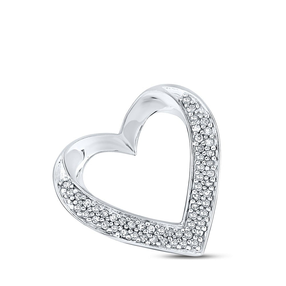 Eternal Love Diamond Heart Pendant - Splendid Jewellery