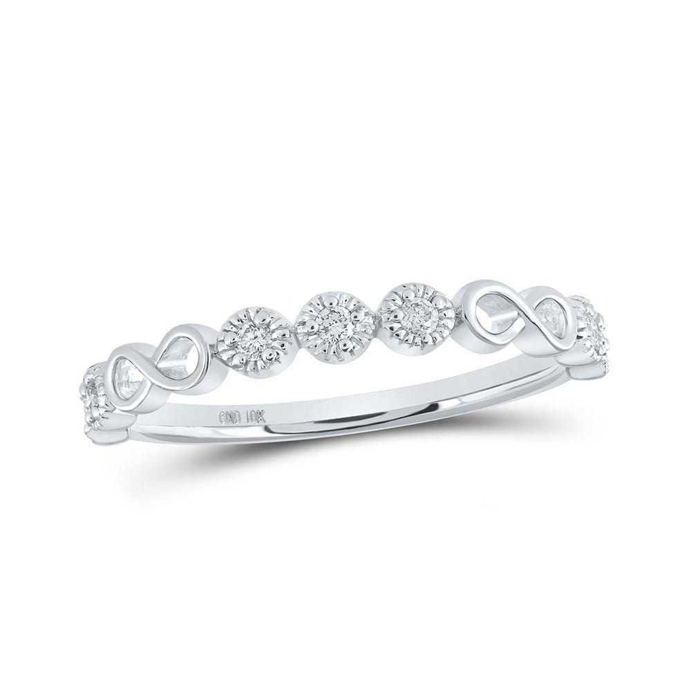 Eternal Love Diamond Infinity Ring - Splendid Jewellery