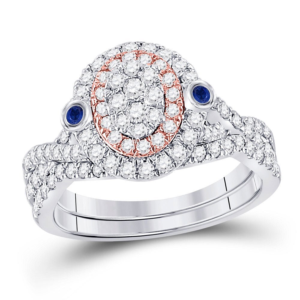 Eternal Love Diamond Wedding Ring Band Set - Splendid Jewellery