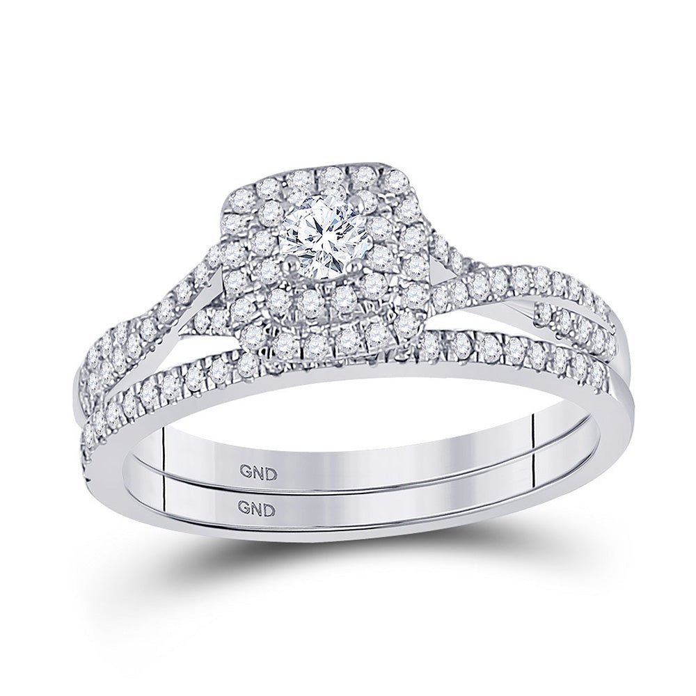Eternal Love Diamond Wedding Ring Set - Splendid Jewellery