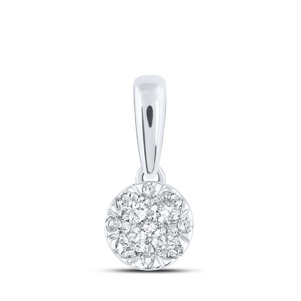 Ethereal Blossom Diamond Pendant - Splendid Jewellery
