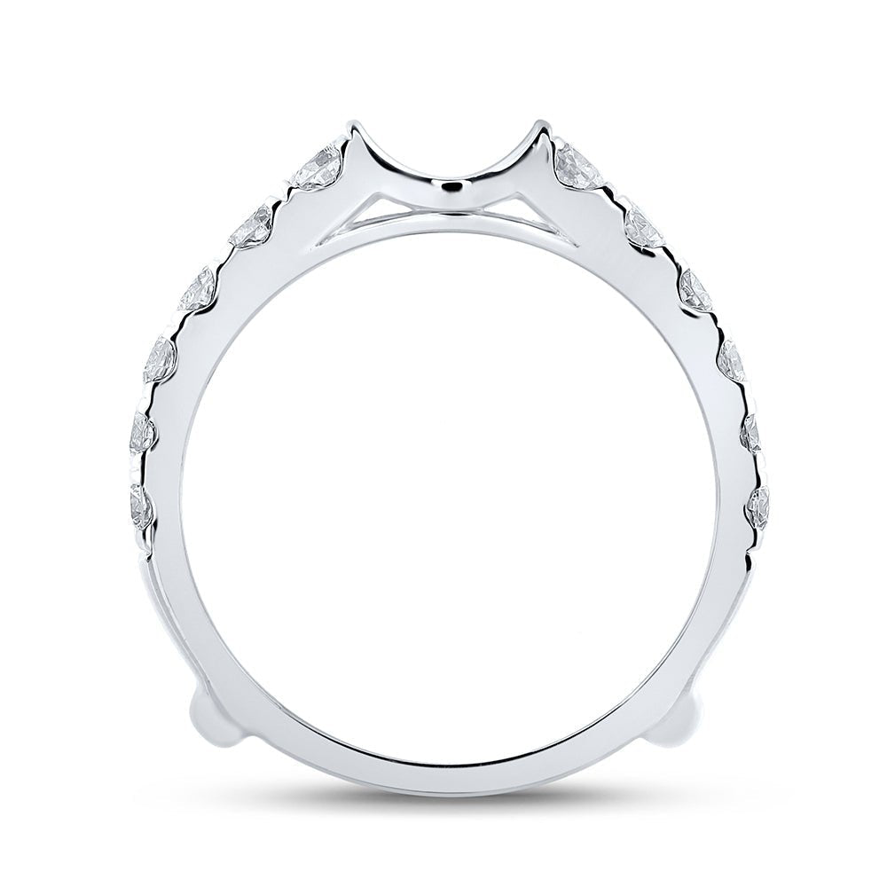 Exquisite Diamond Wrap Enhancer Wedding Band - 1 - 1/2 Cttw - Splendid Jewellery