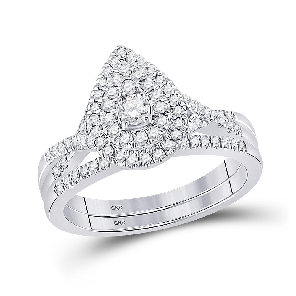 Exquisite Harmony Diamond Wedding Ring Set - Splendid Jewellery