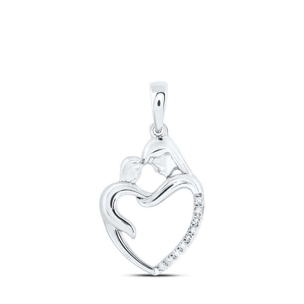 Heart of Love Diamond Pendant - Splendid Jewellery