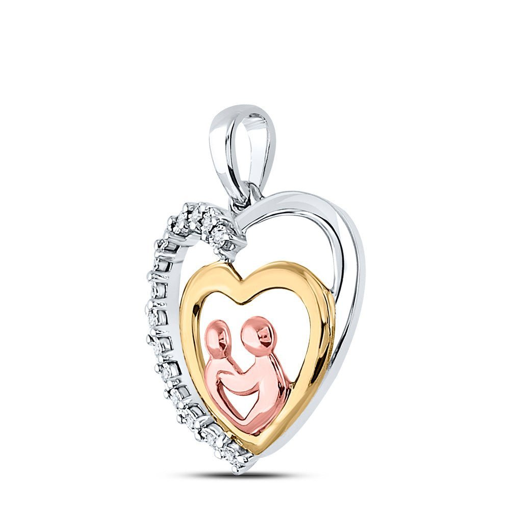 Heart of Love Diamond Pendant - Splendid Jewellery