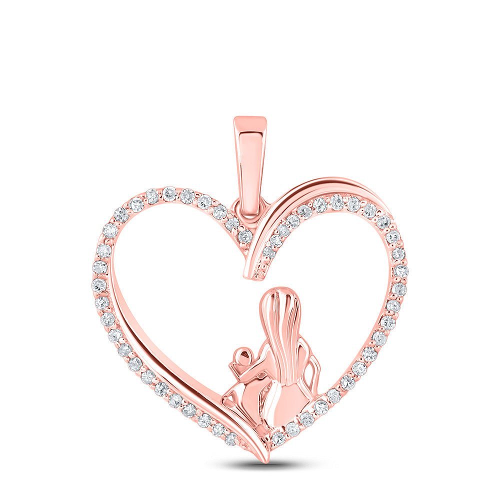 Heart of Love Diamond Pendant - Splendid Jewellery