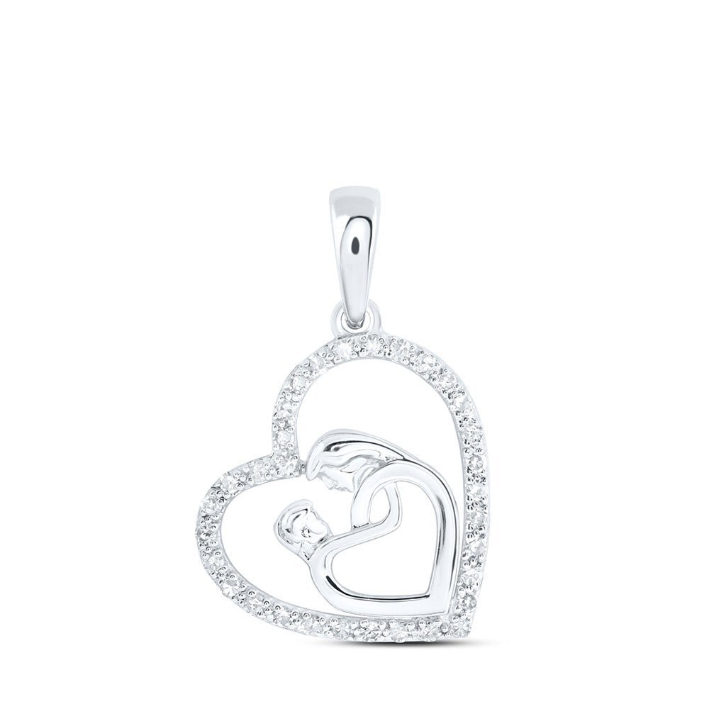 Heartfelt Love Diamond Pendant - Splendid Jewellery