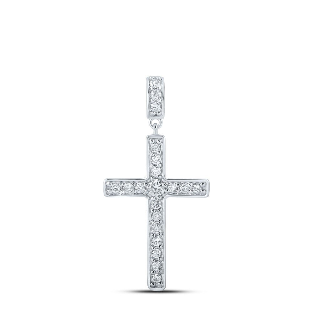 Radiant Faith Diamond Cross Pendant - Splendid Jewellery
