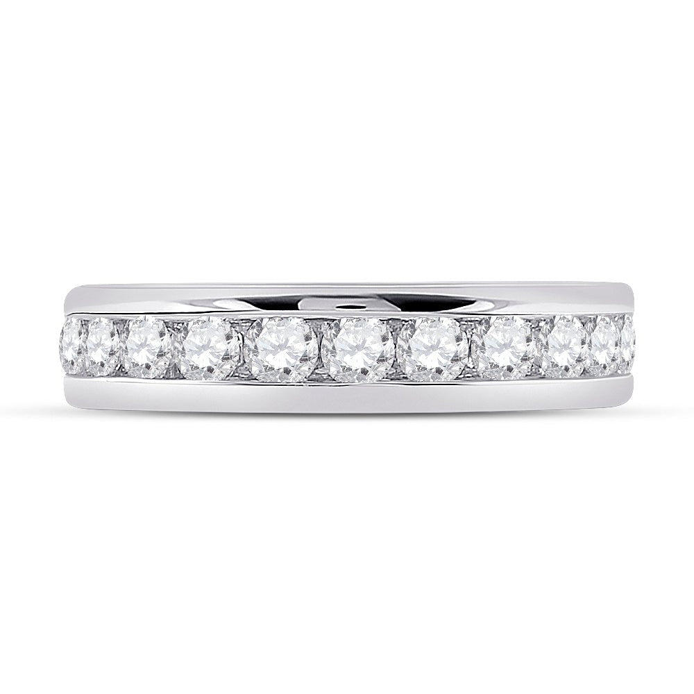 Radiant Love 2 Carat Diamond Eternity Wedding Band in 14kt White Gold - Splendid Jewellery