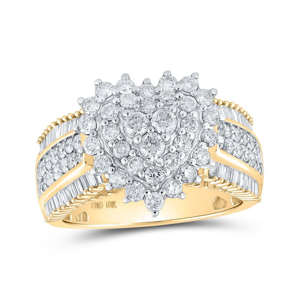 Radiant Love Diamond Heart Ring - Splendid Jewellery