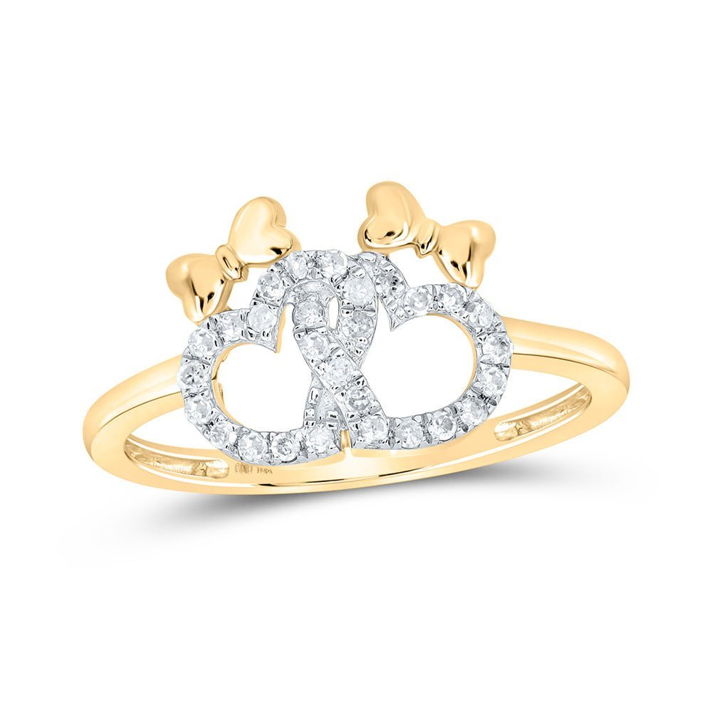 Radiant Love Diamond Heart Ring - Splendid Jewellery
