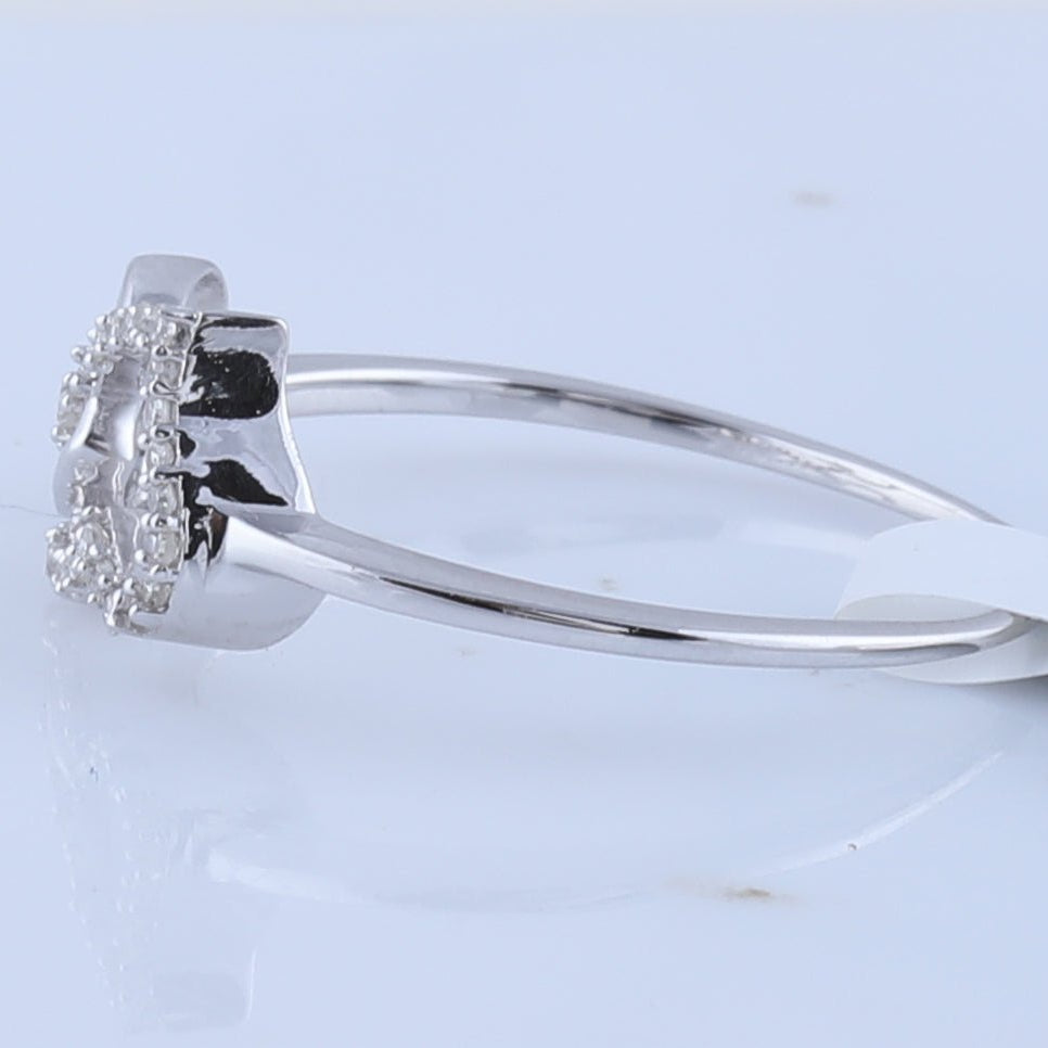 Romantic Love Diamond Heart Ring - Splendid Jewellery
