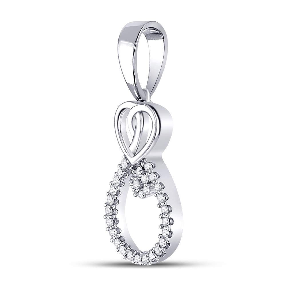 Romantic Radiance Diamond Heart Pendant - Splendid Jewellery