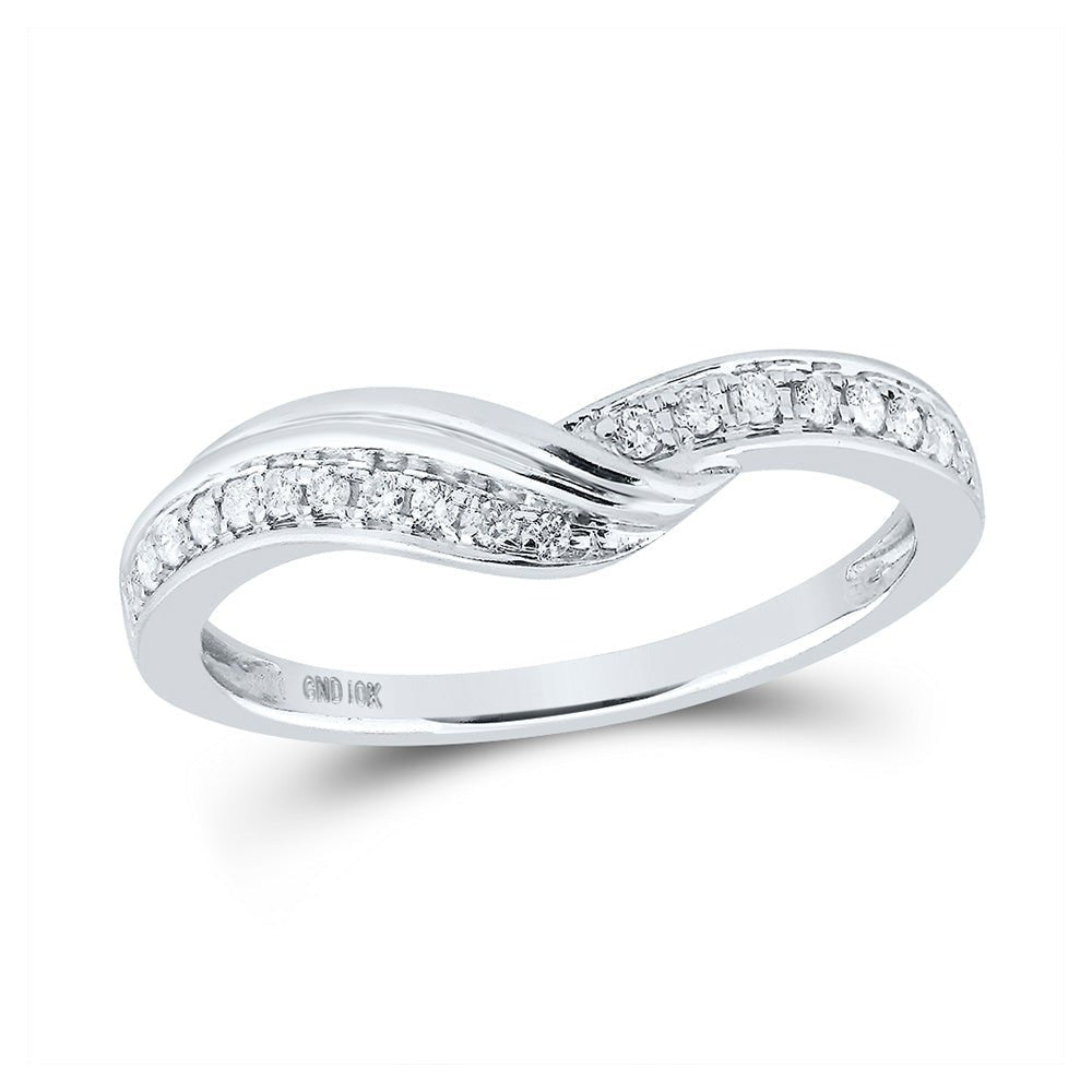 Sparkling Diamond Elegance Stackable Band - Splendid Jewellery