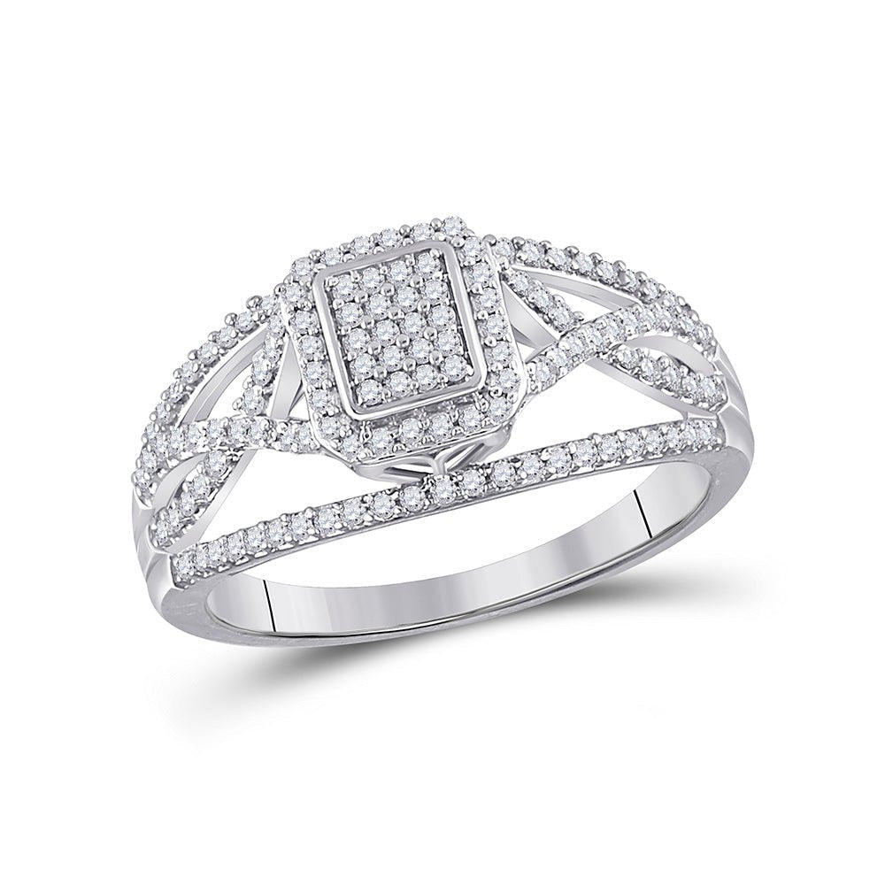 Splendid Brilliance Diamond Cluster Ring - Splendid Jewellery